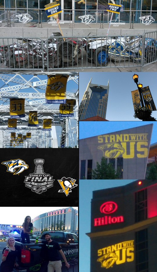 MusicCityNashville.net Feature Articles: Nashville Stands with the Preds as NHL Hockey Comes of Age in Music City