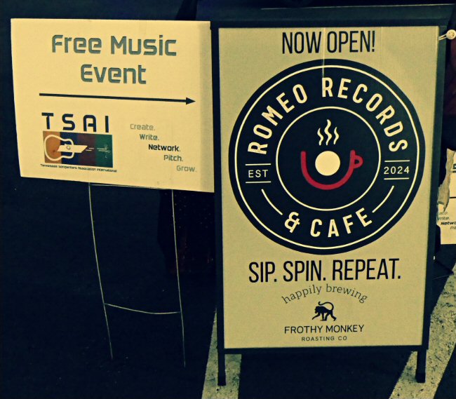 Romeo Records and TSAI Host a Halloween Themed Writer's Night in Hermitage